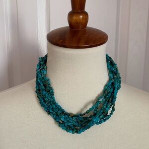 Turquoise Beaded Necklace